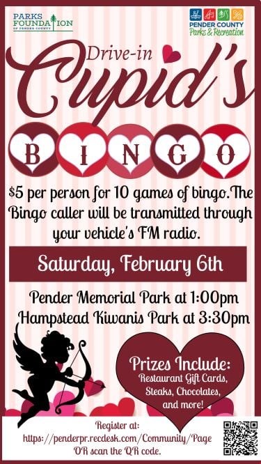 Cupid's Drive-In Bingo