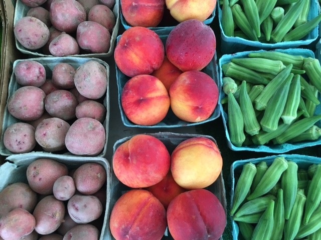 The Saturday Farmers Market at Poplar Grove