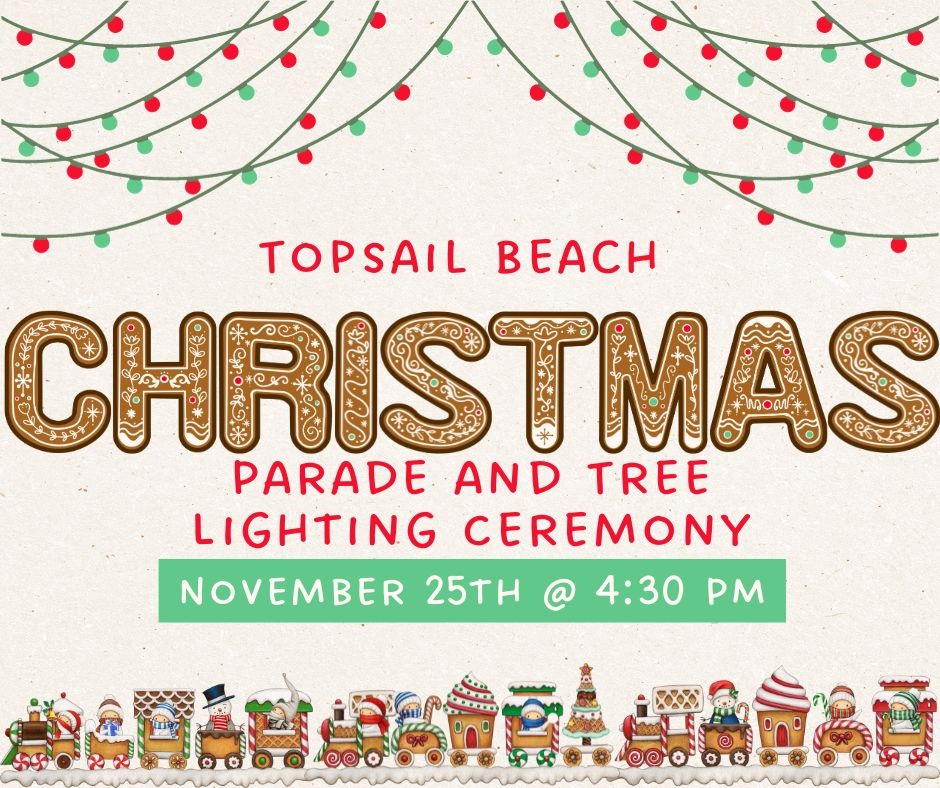Topsail Beach Annual Christmas Parade and Tree Lighting Ceremony