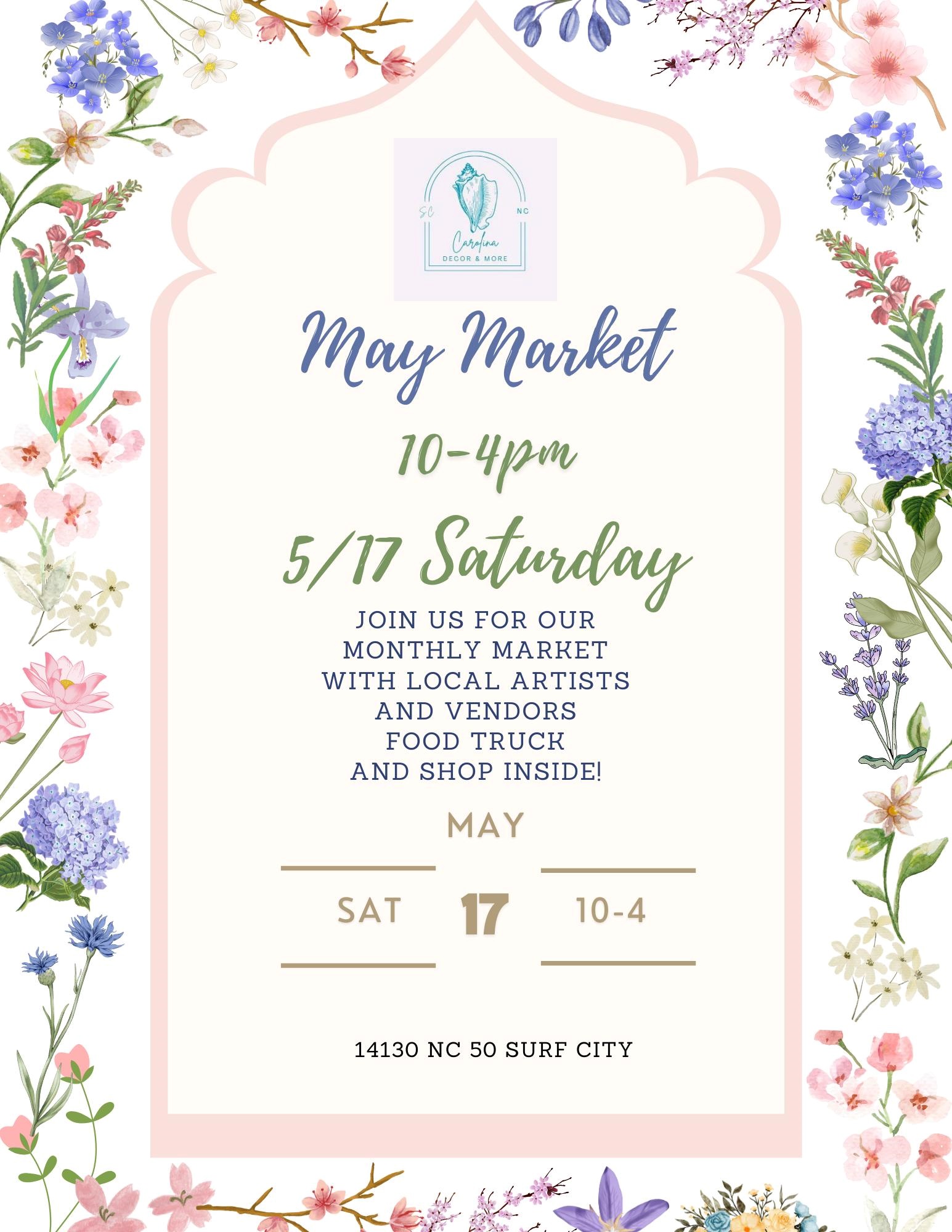 May Market at Carolina Decor and More