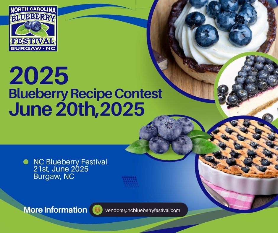 Recipe Contest NC Blueberry Festival