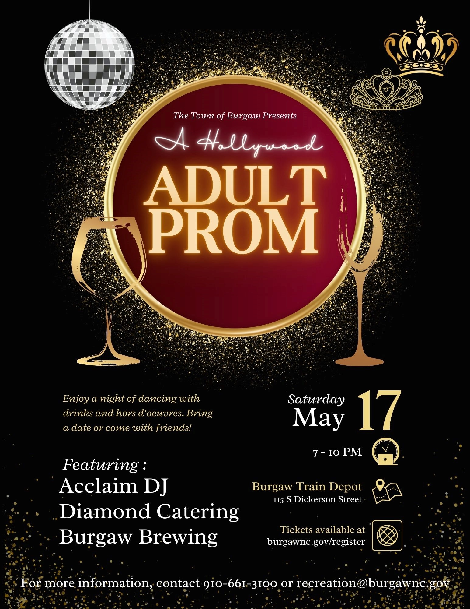 Town of Burgaw Adult Prom