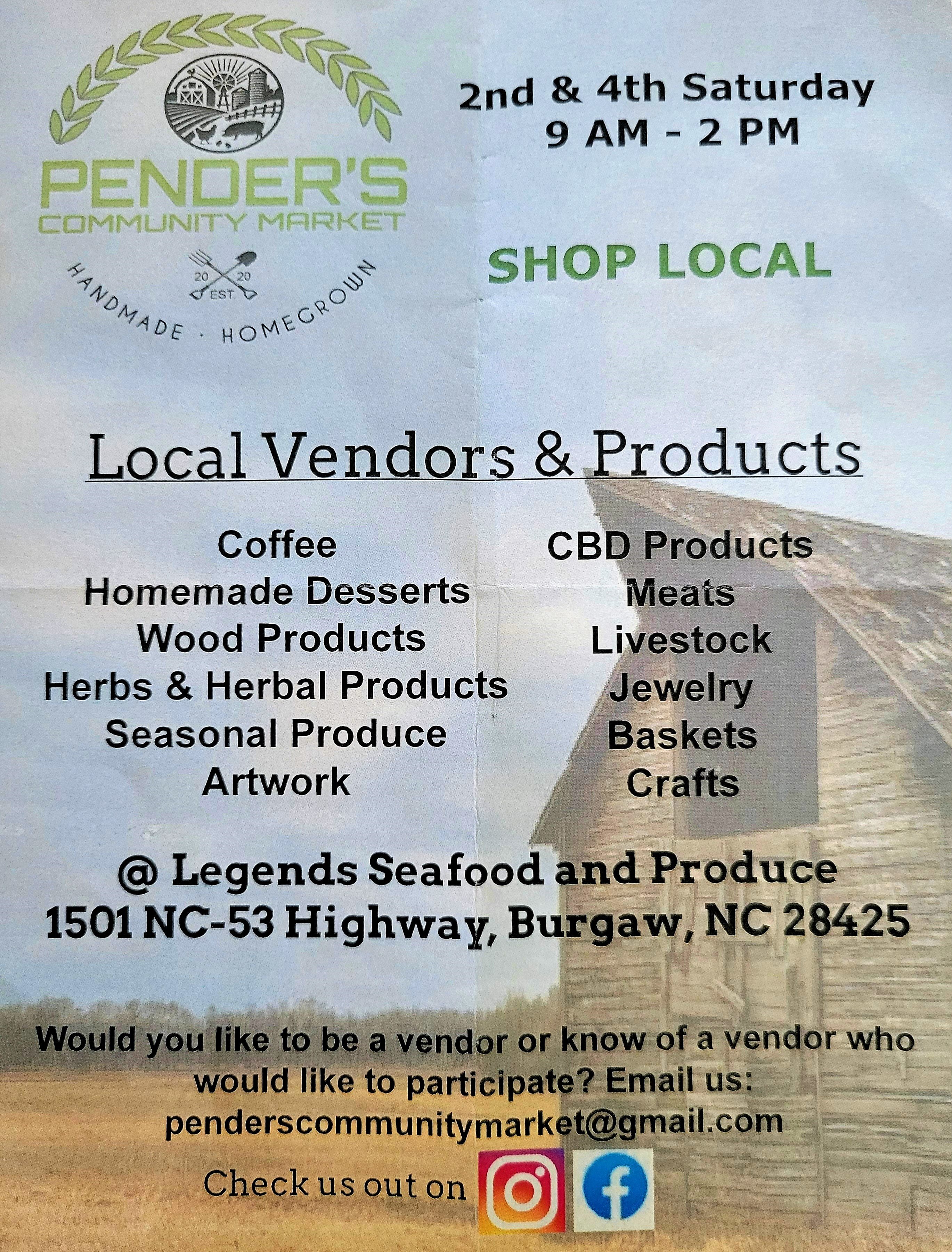 Pender's Community Market