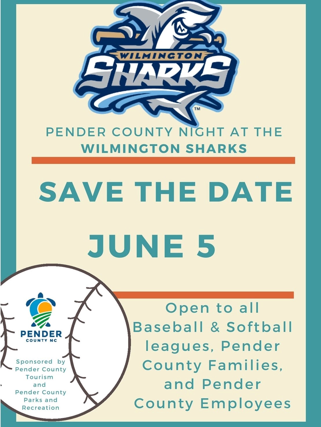 Pender County Night with the Wilmington Sharks