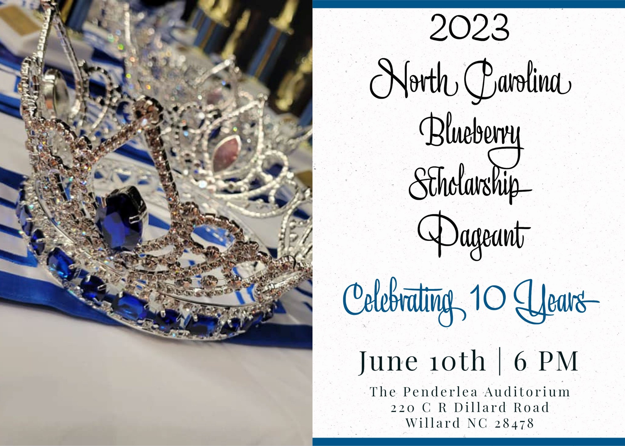 North Carolina Blueberry Scholarship Pageant