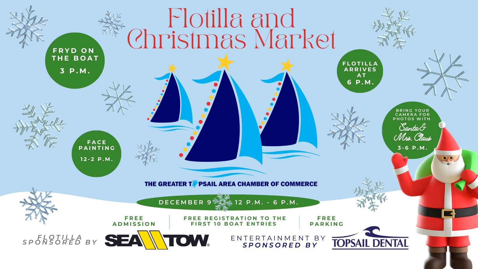The Greater Topsail Island Christmas Market & Flotilla