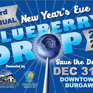 Annual New Years Blueberry Drop